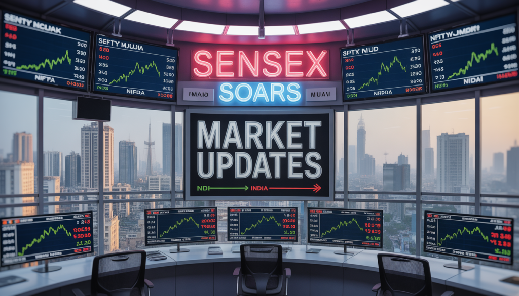 Stock Market News India: Sensex, Nifty & Trends