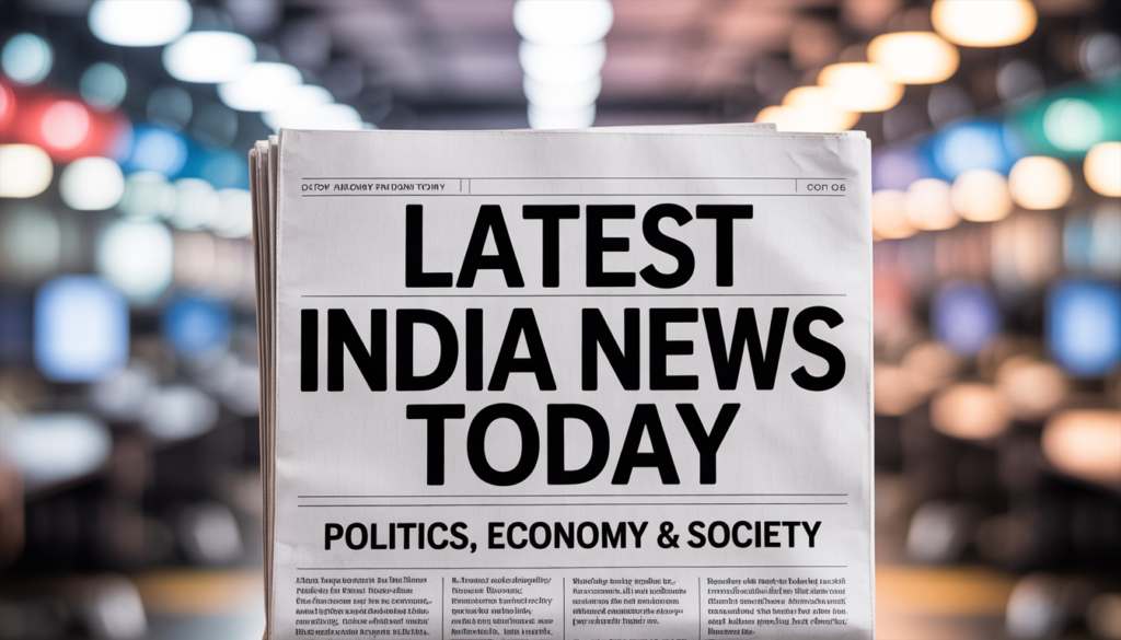 Latest India News Today: Politics, Economy & Society Latest India News Today: Politics, Economy & Society