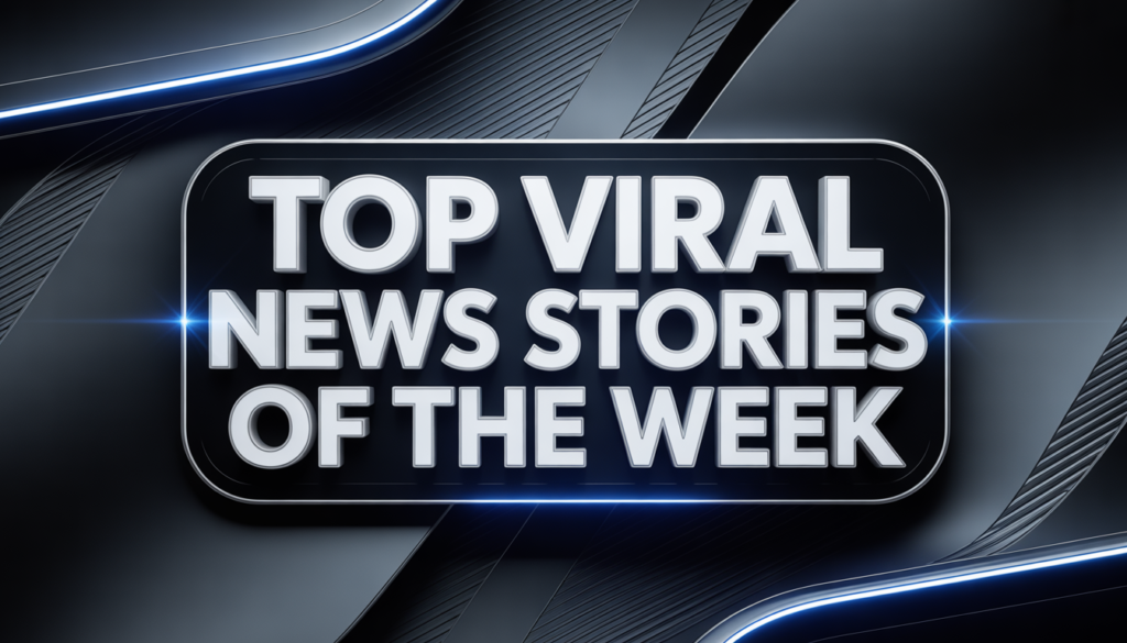 Top Viral News Stories of the Week Top Viral News Stories of the Week