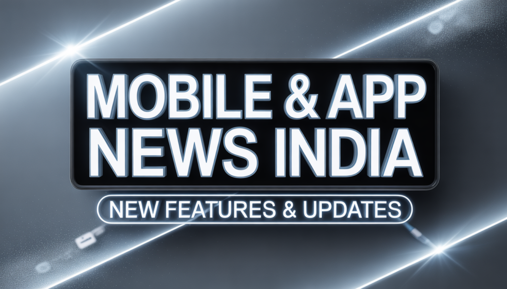 Mobile & App News India: New Features & Updates Mobile & App News India: New Features & Updates