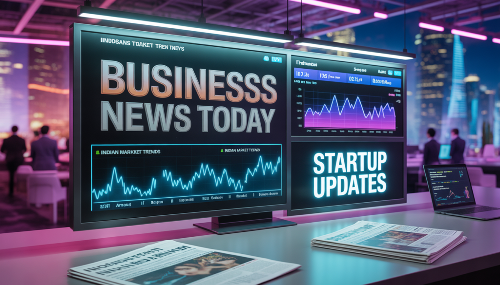 Business News Today: Indian Market & Startup Updates