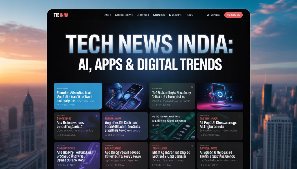 Tech News India: AI, Apps & Digital Trends