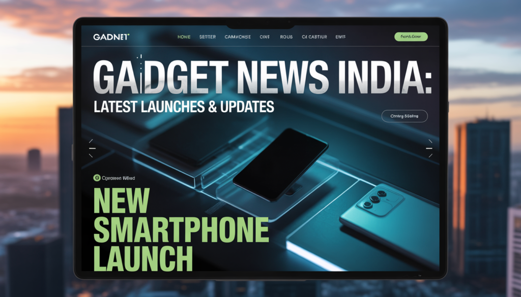 Gadget News India: Latest Launches & Updates