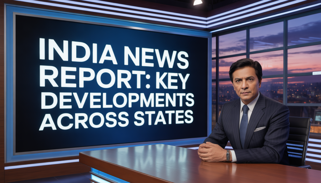 India News Report: Key Developments Across States India News Report: Key Developments Across States