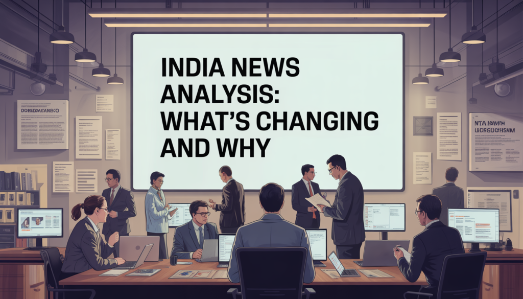 India News Analysis: What’s Changing and Why