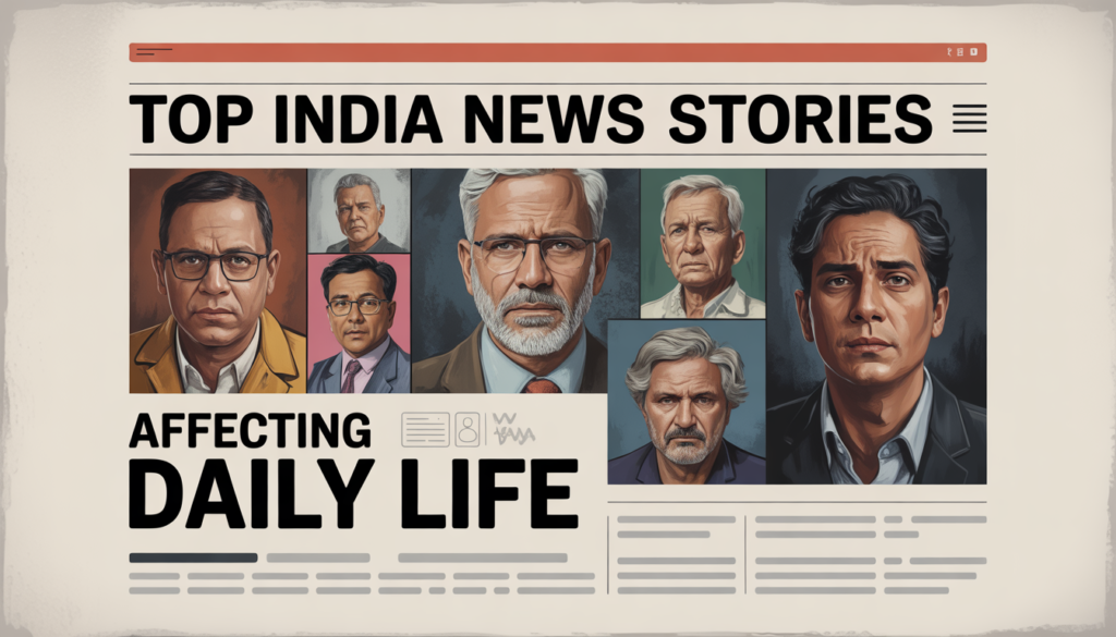 Top India News Stories Affecting Daily Life