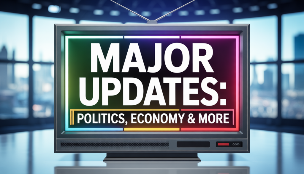 Major Breaking News Today: Politics, Economy & More Major Breaking News Today: Politics, Economy & More